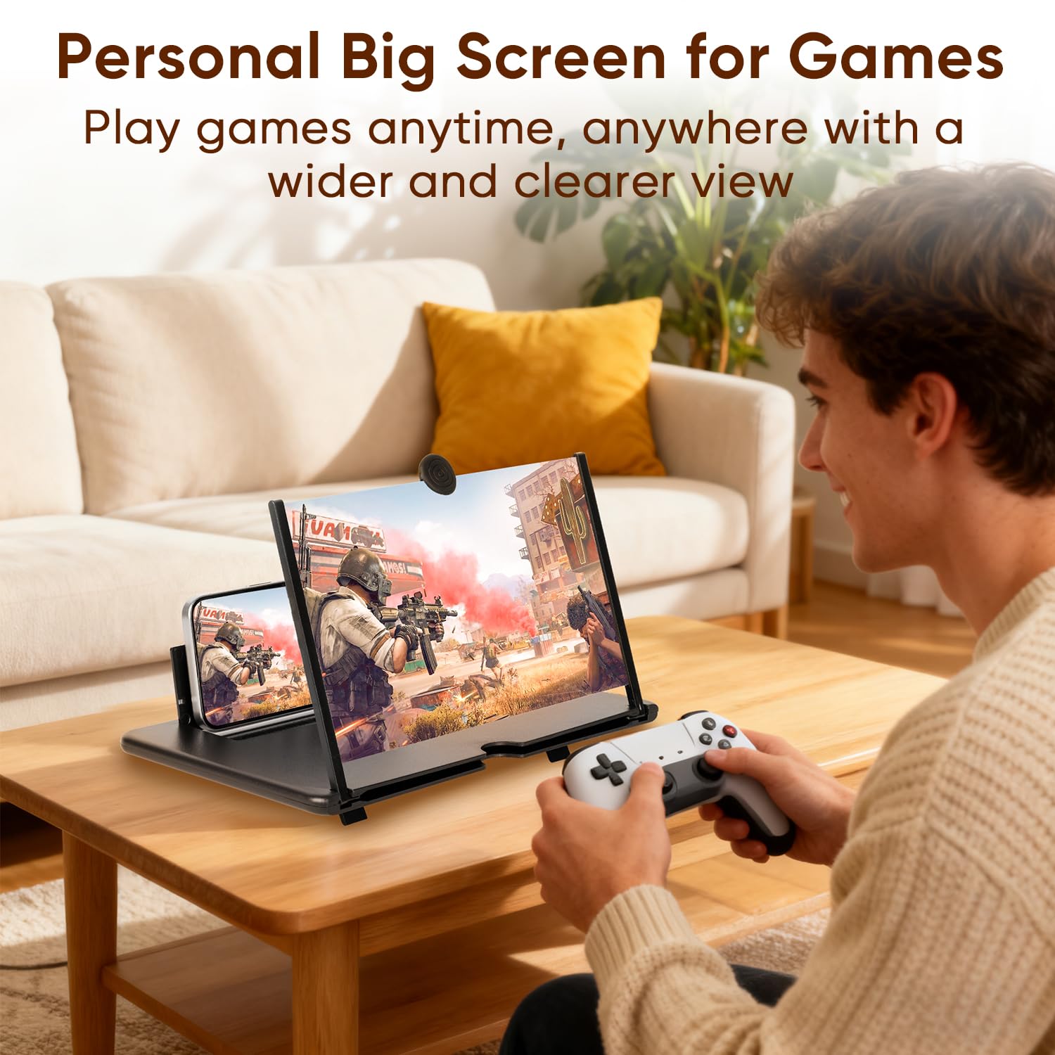 Mobile Phone Video Screen Magnifier