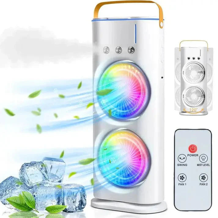 ❄️ Double Ended Air Cooler by QuickTechQuickTechQuickTechUSB air cooler fan by QuickTech for fast cooling QuickTech