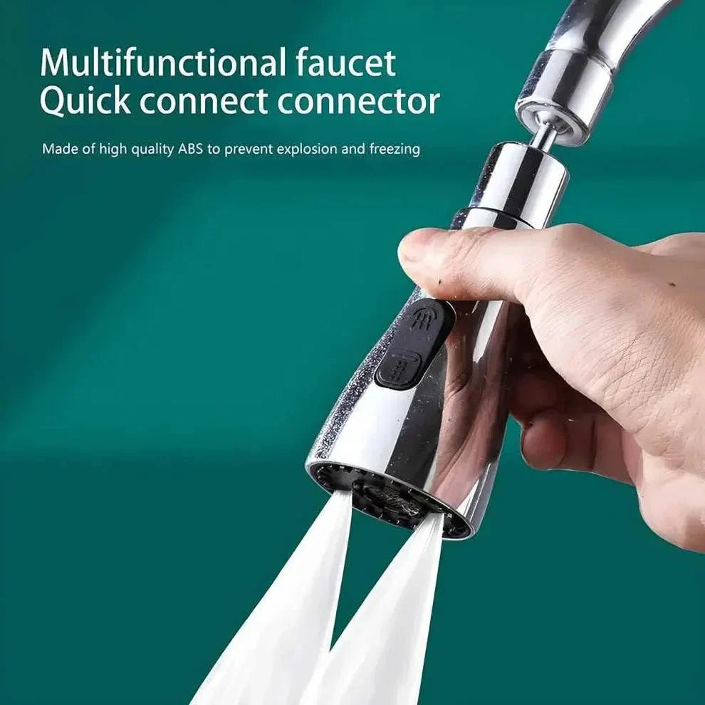 Flexible Sink Tap Extender - 360° RotatingQuickTechQuickTech👉Flexible Sink Tap Extender – 360° Rotating Extension QuickTech QuickTech