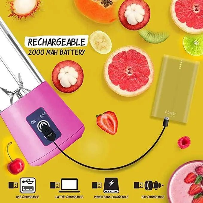 Portable USB Blender by QuickTechQuickTechQuickTechUSB rechargeable blender by QuickTech – for gym & office QuickTech